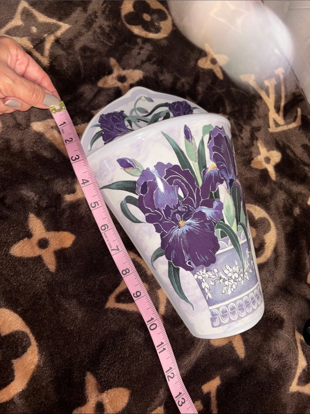 Olive Street Pottery Wall Pocket Vase - European Design